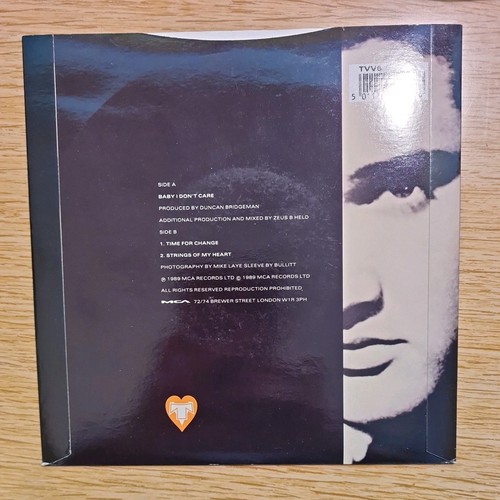 Transvision Vamp 7" Vinyl x2 Baby I Don't Care and The Only One 1989 Wendy James - Picture 7 of 9