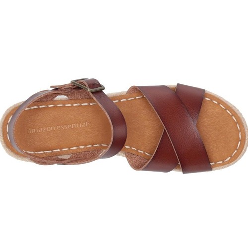 Flache Espadrille-Sandale, Damen 7,5 - Bild 4 von 6