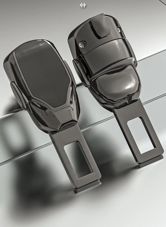 Expansor de hebilla de cinturón de seguridad multiusos 2 piezas apto para Mercedes Benz Foto 4 de 4