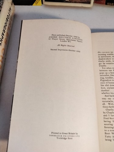 CHARLIE CHAPLIN BOOKS JOB LOT - Picture 9 of 16