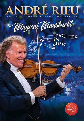 ANDRE RIEU MAGICAL MAASTRICHT TOGETHER IN MUSIC DVD NEW SEALED FREE UK POST #250