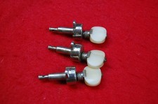 3 Antique Page Geared Banjo Tuners. Two marked E 1710602.One marked Dec 2727