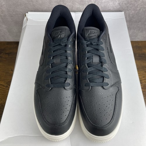 NEW Promo Sample Air Jordan 1 Low Lifted Black Phantom Size 13.5 W AO1334-014 OG - Picture 5 of 10
