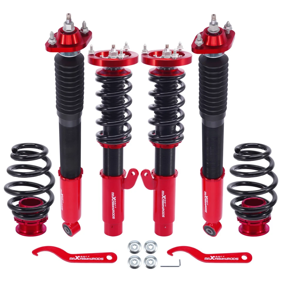 Amortisseurs Combinés Filetés for BMW Série 3 E46 1998-2005 Berline Coupe 320 - Photo 1/4