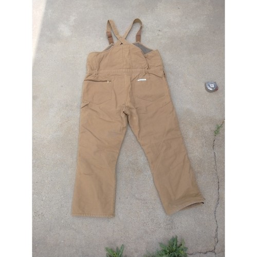 Vintage Walls Zero Zone Insulated Men's Overalls Bibs Size 2xl - Picture 7 of 9
