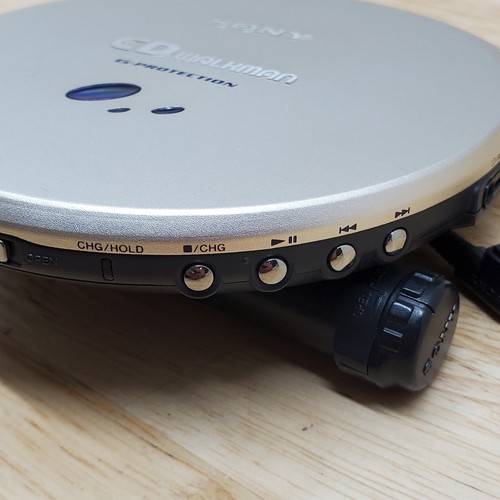 Sehr seltener Sony wiederaufladbarer CD Walkman D-E990 tragbarer CD Player mit Fernbedienung - Bild 7 von 23