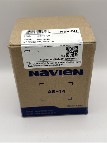 Navien Bypass Mischventil 30022124A (NPN, NPE-A2/S2) NEU - Bild 5 von 5