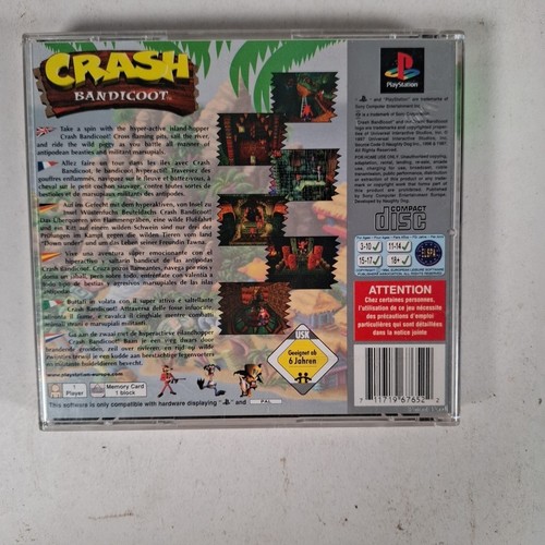 Videojuego Crash Bandicoot Playstation PS1 PAL Platinum - Imagen 7 de 8
