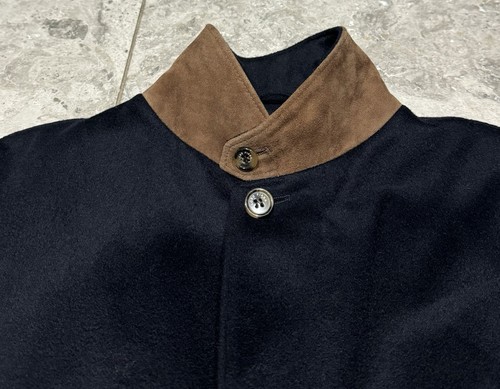 Chaqueta LORO PIANA Niños 'Roadster' Cashmere Storm System Azul Marino Edad 12 $3040+ NUEVA - Imagen 17 de 24