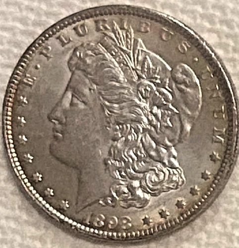 1898 P Morgan cartwheel luster, BU coin bright & shiny free shipping Sigma test+