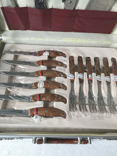 NEUES UNBENUTZTES HOCHWERTIGES MESSER SET IM KOFFER - Bild 4 von 5
