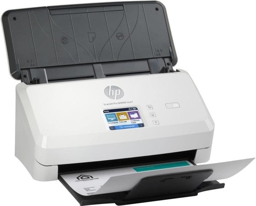 Skaner HP Scanjet Pro N4000 snw1 Skaner dokumentów A4 40 NOWY - Zdjęcie 3 z 4
