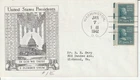 January 7 1942 21 cent Electric Eye Prexy FDC First Day Washington D.C.