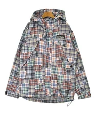 WILD THINGS Mountain Parka WhitexBluexOrangeetc.(Check Pattern) S 2200490907133