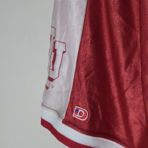 Mens Vintage 1990s Indiana Hoosiers Basketball Shorts Size Large Dodger USA Made - Picture 2 of 6