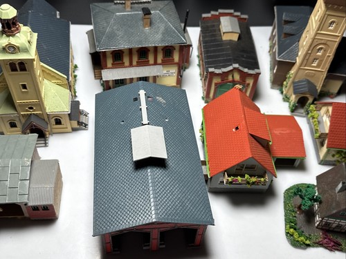 Spur TT/H0 DDR VERO AUHAGEN Häuser Gebäude Fabrik Konvolut Piko Modellbahn - Bild 10 von 11