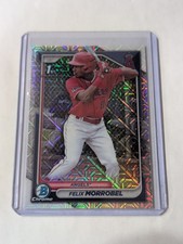 2024 Bowman - Chrome Prospects  Mojo Refractor #BCP-121 Felix Morrobel (RC)