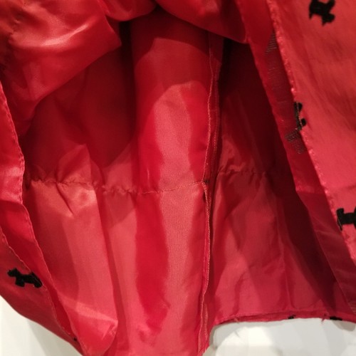 Vestido Goodland Negro Terciopelo Rojo Amantes de los Perros Vacaciones Fiesta de Navidad Niñas Talla 5 - Imagen 10 de 11