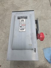 Siemens HF221NR Safety Disconnect Switch Fusible Heavy Duty 30 Amp 240VAC 2 Pole