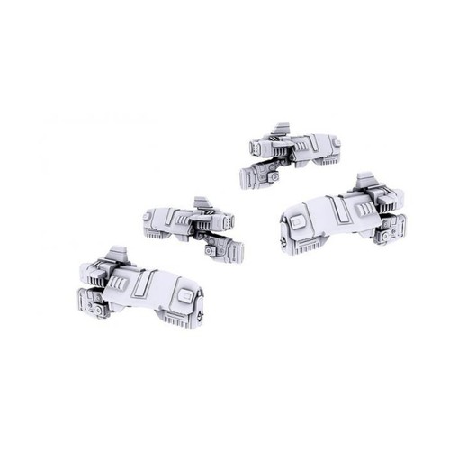 Spartan Firestorm Armada Kurak Xelocian Karn Class Frigate Pack New