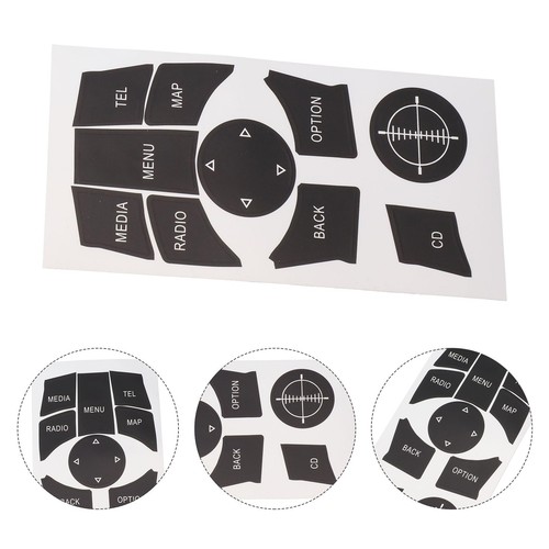 High Quality Button Repair Decal Sticker 1pcs Car Accessories Replacement - Picture 9 of 22