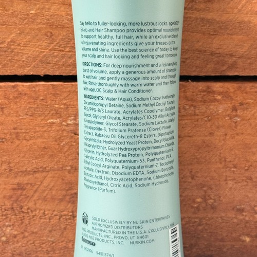 Nu Skin Nuskin ageLOC Nutriol Scalp and Hair Shampoo 6.7fl oz 200 ml-Brand New - Picture 7 of 8