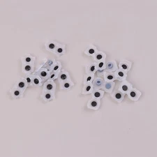 10Pcs L2 R2 L1 R1 Rubber Buttons Compatible With PS4 Controller JDS 001 050 030