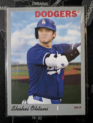 2025 Topps Heritage Shohei Ohtani 25th Anniversary Silver Holo Foil #H25-19