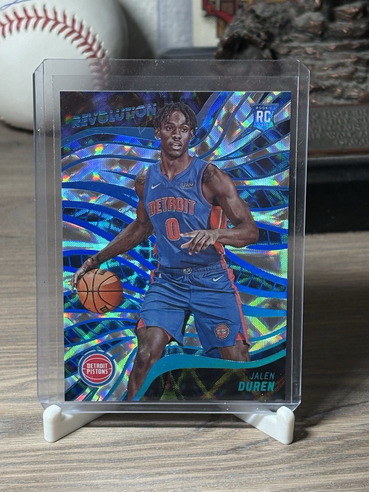 2022-23 Panini Revolution - Rookies Jalen Duren #150 Future Frame /60 (RC)
