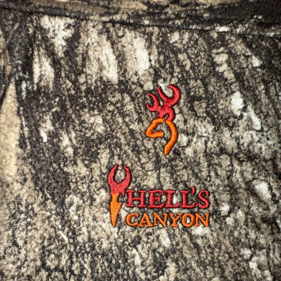 Browning Hells Canyon Jacket XL/TG Camo Hunting Advanced Scent Control Full Zip - Image 2 of 4