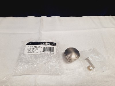 Baldwin 4456150 Severin Fayerman Satin Nickel 1-5/16'' Cabinet Knob *READ*