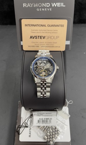 Raymond Weil Freelancer Automatic Skeleton Dial Men's Watch 2783-ST-50000 - Picture 2 of 12