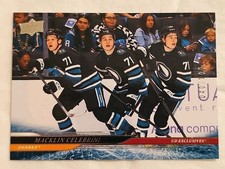 2024 UD Extended Series Rookie Triple Exposure #40/100 Macklin Celebrini #TEV-11