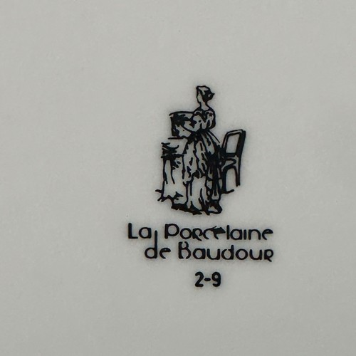 c1960s Omega Timepiece Advertisment Dish by La Porcelaine de Bourdour Vintage - Picture 7 of 13