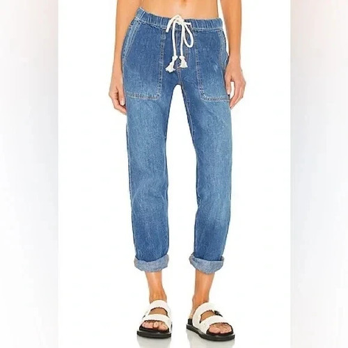 One Teaspoon Damen Jeans Gr. Medium Shabbies Kordelzug Boyfriend Style 24119 - Bild 2 von 17