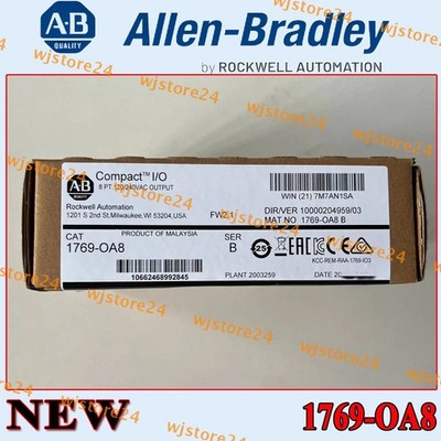 1PC New NEW AB 1769-OA8 SER B AB CompactLogix PLC Output Module 1769 OA8  AB