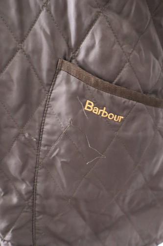 Barbour Jacket Quilted Man Size L Jacket Man Casual Vintage Nylon - Picture 4 of 9