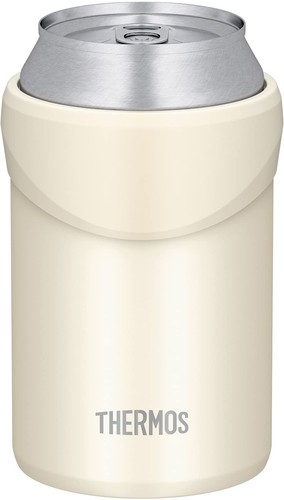 THERMOS Cold Can Holder for 350ml Cans 2waytype white JDU-350 WH - Picture 2 of 7