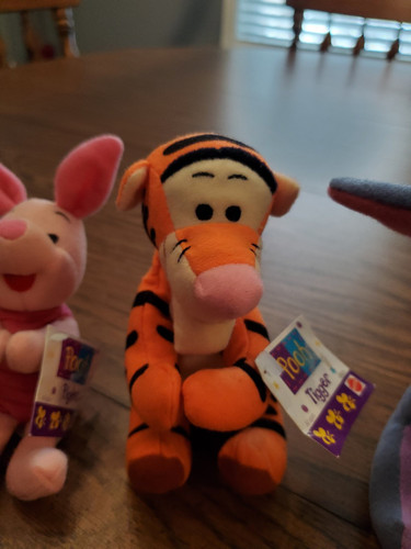 Mattel Winnie Puuh und Freunde Stofftiere mit Etikett - Bild 5 von 13