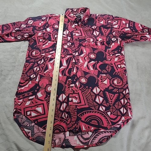 Camisa De Colección Serie Frontier Para Hombres L Geométrica Vaquero Rodeo Camisa Occidental Wrangler  - Imagen 8 de 15