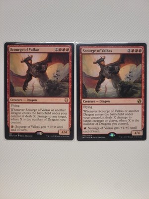 2 Qty. Scourge of Valkas different sets