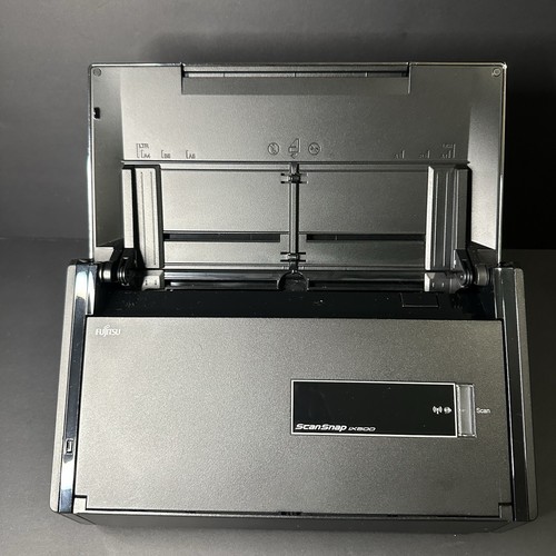 Fujitsu ScanSnap iX500 Color Image Document Scanner FI-IX500 W/ Power - Photo 2/7
