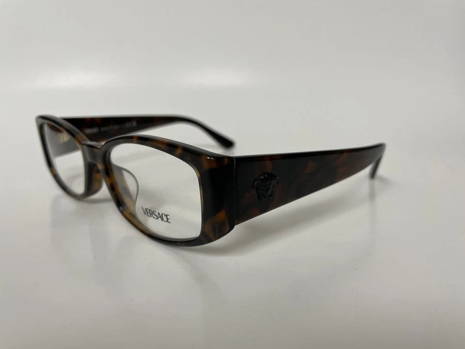 Auténticas gafas rectangulares de plástico Versace VE 3343F 5429 Havana 54 mm Foto 2 de 4