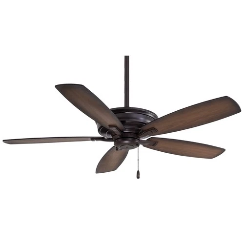 Minka Aire Kafe 52" Ceiling Fan - Dark Maple/Toned Med Maple 5-Blade - Picture 3 of 3