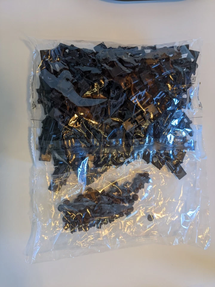 LEGO Technic Black Chain Link Tread 57518 Rubber Grip 24375 – Sealed Bag – NEW - Image 3 of 3