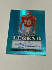 2024 LEAF METAL ELECTRUM LEGEND AUTOGRAPH NEIL SMITH  #5/6-HALL OF FAMER