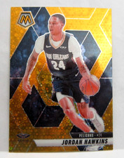 Jordan Hawkins 2024-25 Panini Mosaic Fast Break Disco Gold Prizm#02/10!Pelicans