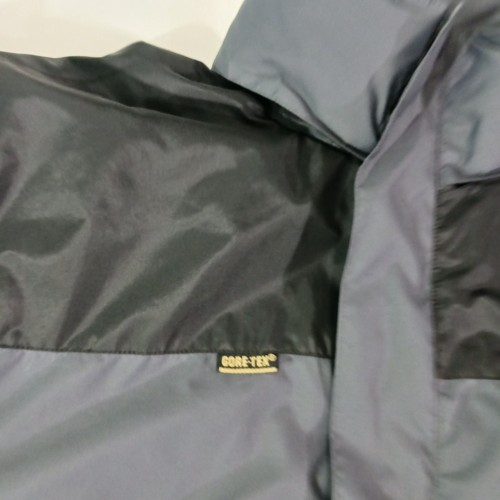 The North Face Gore-Tex Jacket Men’s Gray/Black Full Zip Hidden Hoodie Size XL - Picture 20 of 21