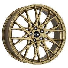Dotz Felgen Fuji gold 8.0Jx18 ET48 5x112 für Audi A3 A4 A6 Q3 TT Alufelgen