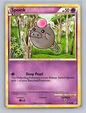 Pokémon TCG Spoink 77/102 Triumphant Normal MP